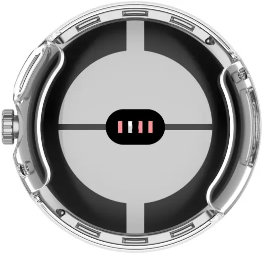 Google Pixel Watch 2 / Watch Pixel Hoesje Full Protect TPU Transparant afbeelding 6