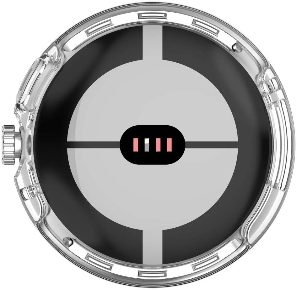 Google Pixel Watch 2 / Pixel Watch Hoesje Hard Plastic Transparant afbeelding 6