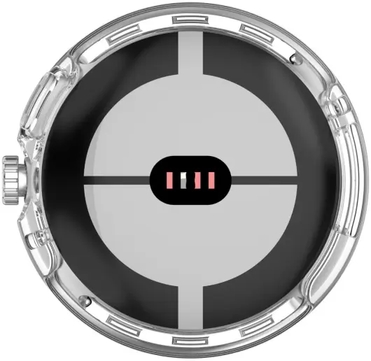 Google Pixel Watch 2 / Pixel Watch Hoesje Hard Plastic Transparant afbeelding 6