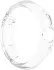Google Pixel Watch 2 / Pixel Watch Hoesje Hard Plastic Transparant afbeelding 2