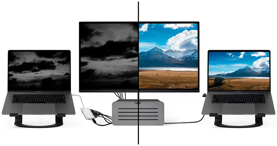Twelve South StayGo USB-C Hub voor MacBook met USB-A en HDMI Zwart afbeelding 9