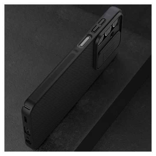 Nillkin CamShield Samsung Galaxy A25 Hoesje met Camera Slider Zwart afbeelding 5
