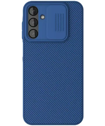 Nillkin CamShield Samsung Galaxy A25 Hoesje met Camera Slider Blauw Hoesjes