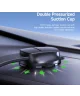 Duzzona MagSafe Dashboard Telefoonhouder Auto met Opladen 15W Zwart