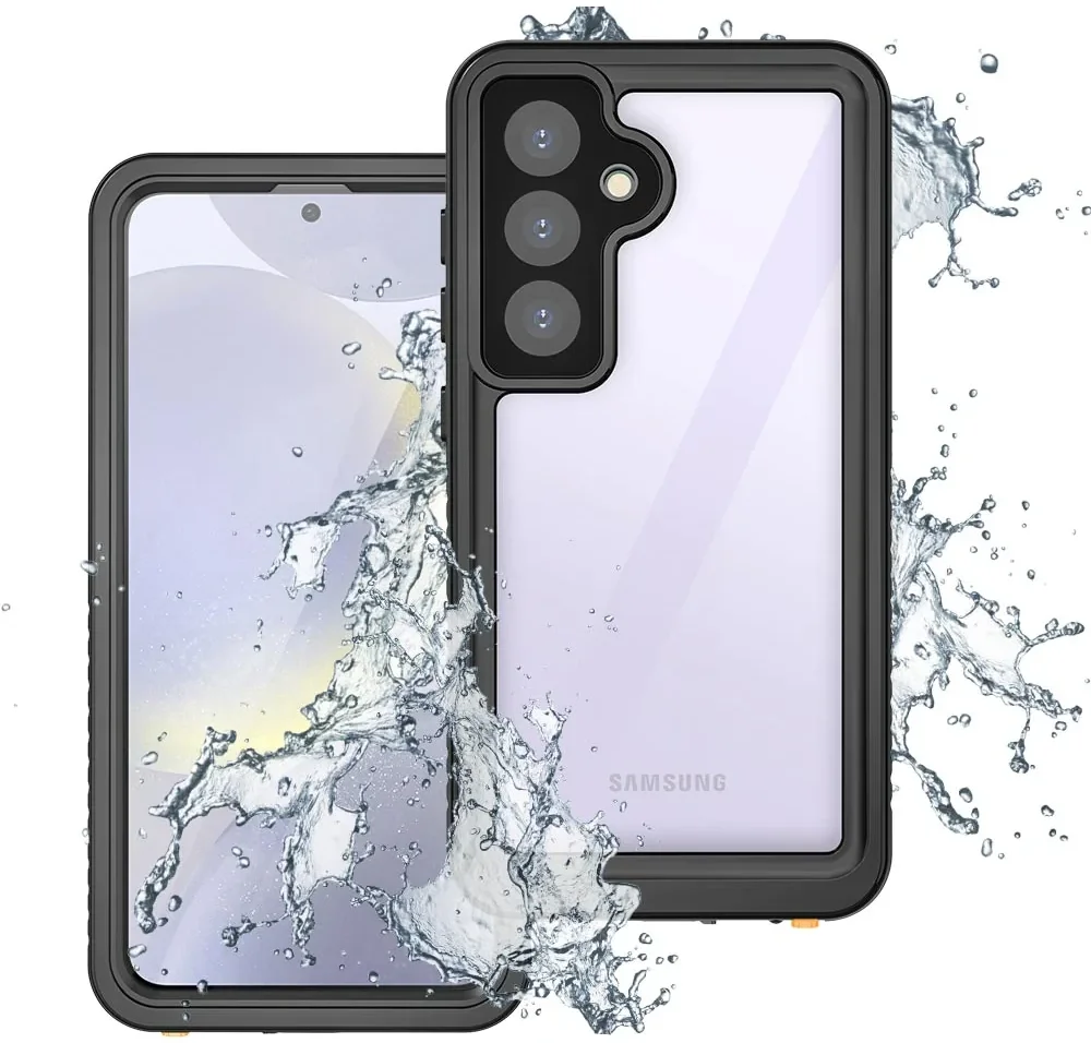 Armor-X Samsung Galaxy S24 Waterdicht Hoesje Schokbestendig Zwart afbeelding 1