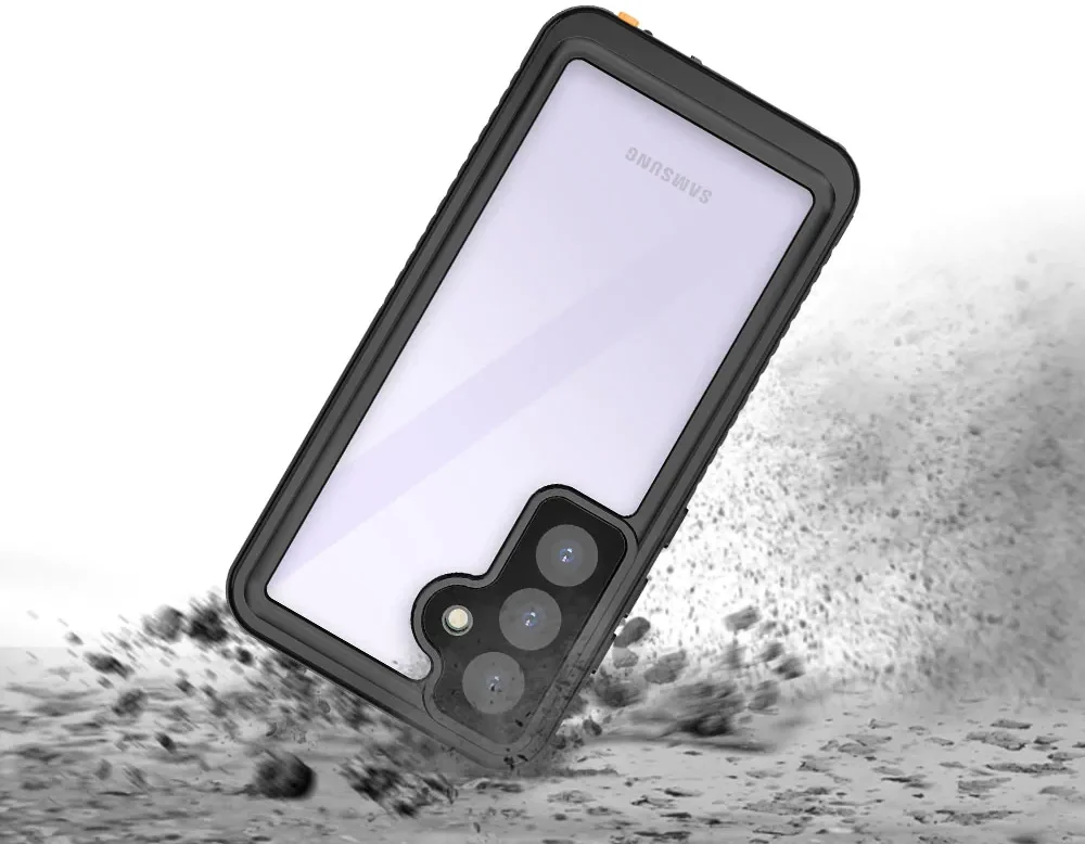 Armor-X Samsung Galaxy S24 Waterdicht Hoesje Schokbestendig Zwart afbeelding 5
