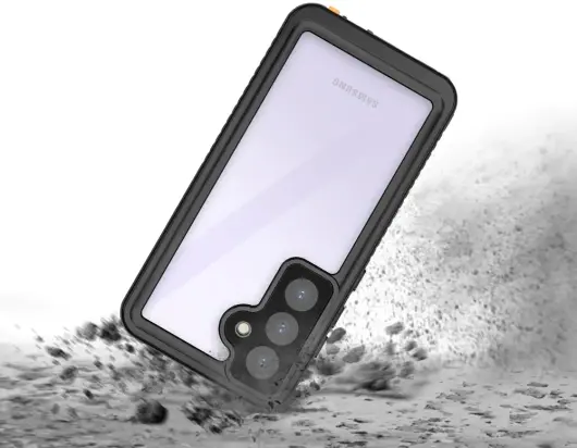 Armor-X Samsung Galaxy S24 Waterdicht Hoesje Schokbestendig Zwart afbeelding 5