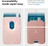 Spigen Urban Magnetische MagSafe Kaarthouder voor Pasjes Roze Goud afbeelding 6
