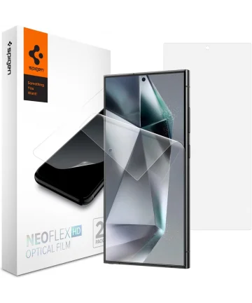 Spigen Neo Flex Samsung Galaxy S24 Ultra Screen Protector (2-Pack) Screen Protectors