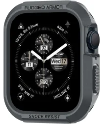 Spigen Rugged Armor - Apple Watch 45MM / 44MM Hoesje - Full Protect - Grijs