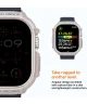 Spigen Rugged Armor Apple Watch Ultra / Ultra 2 Hoesje Beige