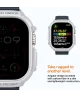 Spigen Rugged Armor Apple Watch Ultra / Ultra 2 Hoesje Wit