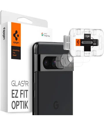 Spigen Optik Pro Google Pixel 8 Pro Camera Protector Clear (2-Pack) Screen Protectors