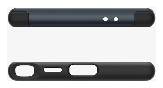 Spigen Slim Armor Samsung Galaxy S24 Ultra Hoesje MagSafe Metal Slate afbeelding 11