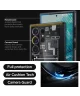 Spigen Ultra Hybrid Zero One Samsung Galaxy S24 Ultra Hoesje Zwart