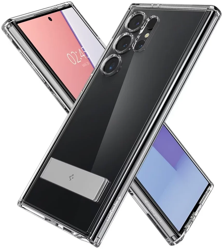 Spigen Ultra Hybrid S Samsung Galaxy S24 Ultra Hoesje Transparant afbeelding 12