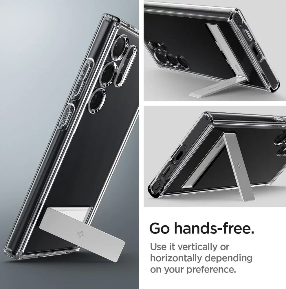 Spigen Ultra Hybrid S Samsung Galaxy S24 Ultra Hoesje Transparant afbeelding 3
