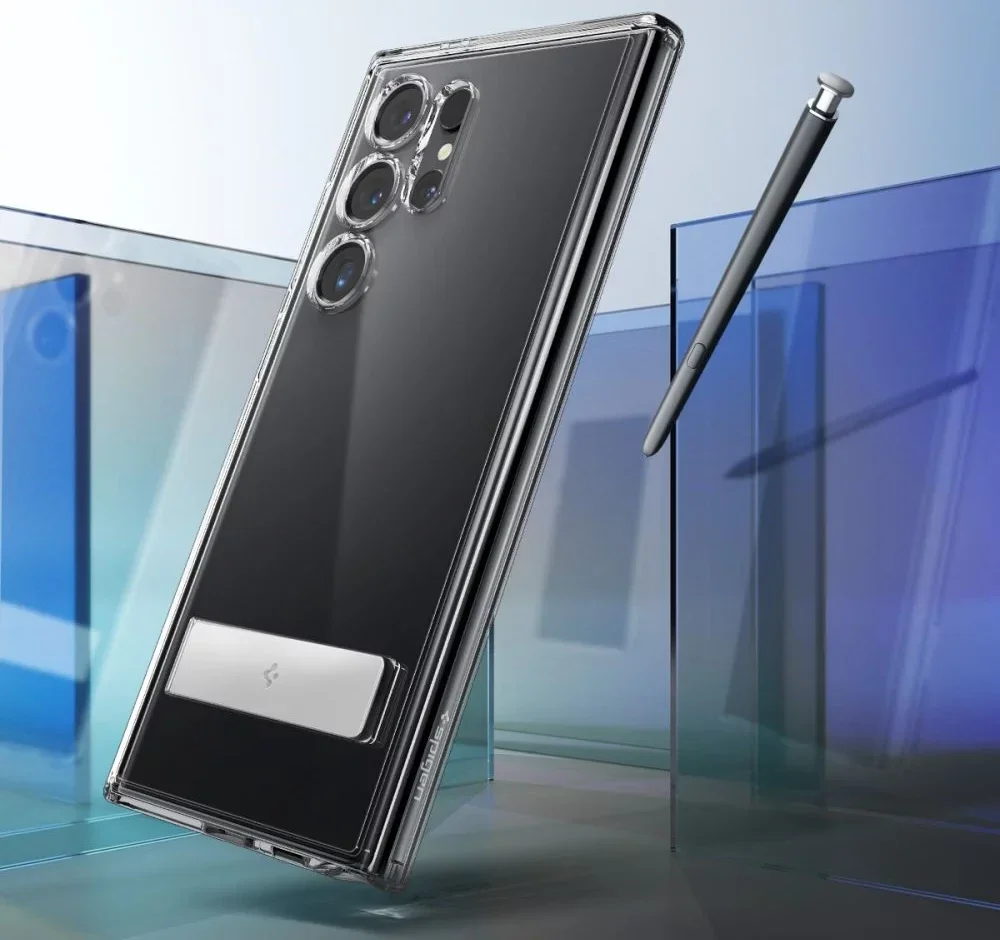 Spigen Ultra Hybrid S Samsung Galaxy S24 Ultra Hoesje Transparant afbeelding 6