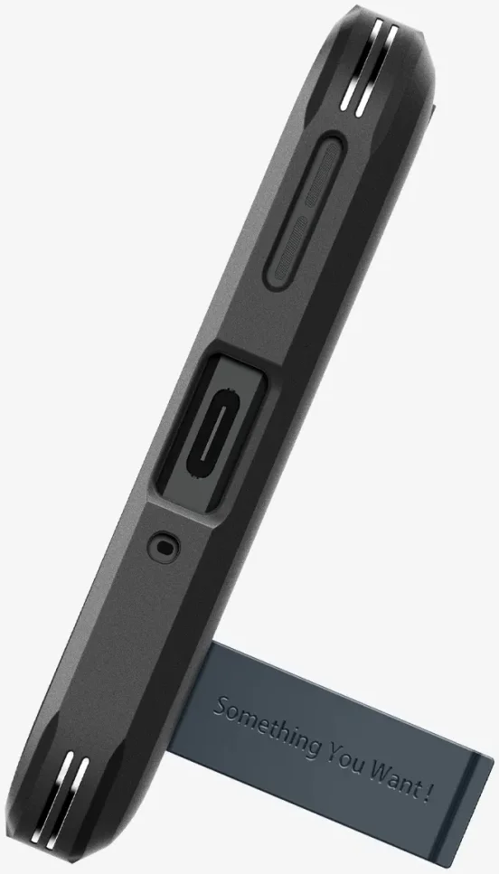 Spigen Tough Armor OnePlus 12 Hoesje Back Cover Metal Slate afbeelding 11