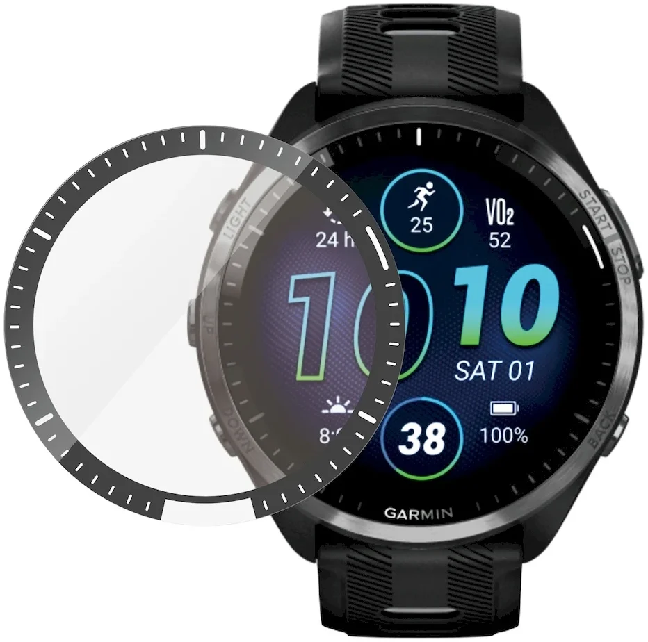 PanzerGlass Garmin Forerunner 965 Antibacteriële Screenprotector afbeelding 2