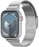 Spigen Sleek Link - Apple Watch 1-9/SE/Ultra Bandje - 49/45/44/42MM - Zilver