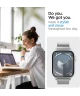 Spigen Sleek Link - Apple Watch 1-9/SE/Ultra Bandje - 49/45/44/42MM - Zilver