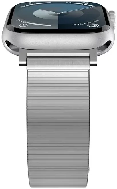 Spigen Sleek Link - Apple Watch 1-10/SE/Ultra Bandje - 49/46/45/44/42MM - Zilver afbeelding 11