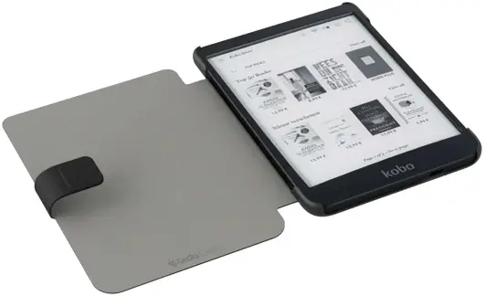 Gecko Covers Kobo Clara 2E / Tolino Shine 4 Easy-Click 2.0 E-Reader Hoes Zwart afbeelding 4
