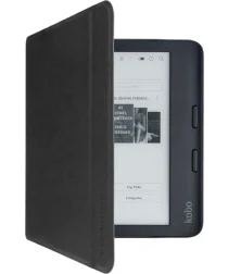 Gecko Covers Kobo Libra 2 / Tolino Vision 6 Easy-Click 2.0 E-Reader Hoes Zwart