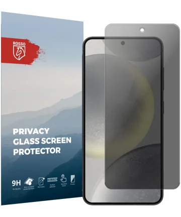 Rosso Samsung Galaxy S24 9H Tempered Glass Screen Protector Privacy Screen Protectors