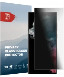 Rosso Samsung Galaxy S22 Ultra Tempered Glass Screen Protector Privacy