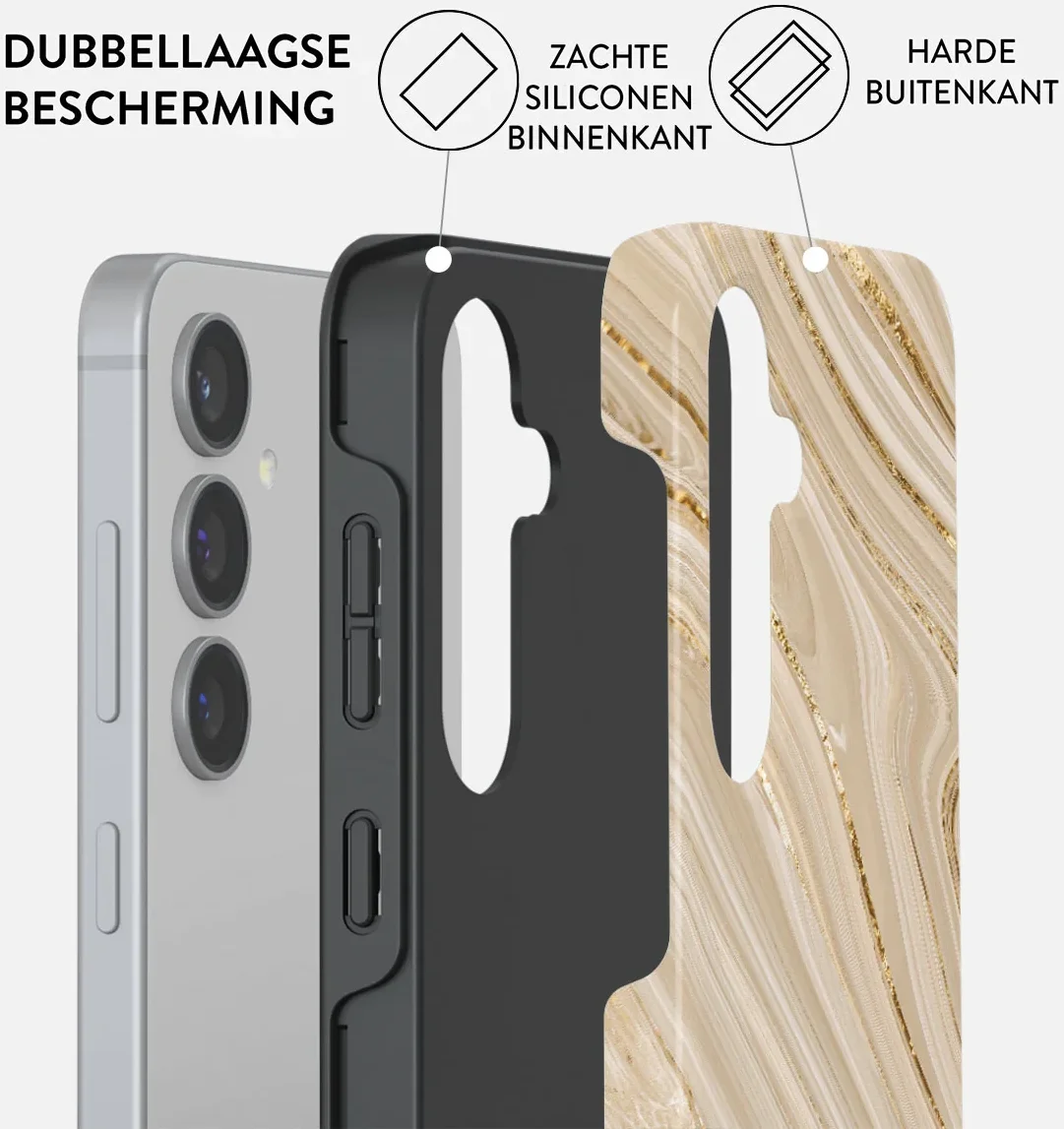 Burga Tough Case Samsung Galaxy S24 Plus Hoesje met Print Full Glam afbeelding 2