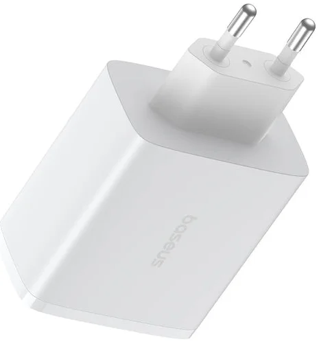 Baseus Cube Pro Trio Power Adapter 2x USB-A / USB-C 65W Wit afbeelding 16
