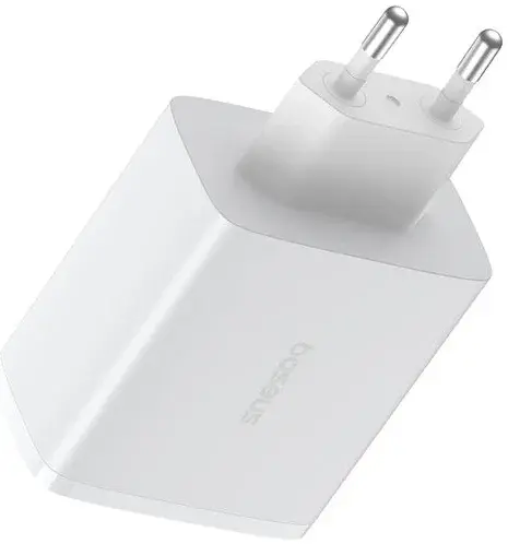 Baseus Cube Pro Trio Power Adapter 2x USB-A / USB-C 65W Wit afbeelding 16