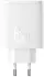 Baseus Cube Pro Trio Power Adapter 2x USB-A / USB-C 65W Wit afbeelding 2