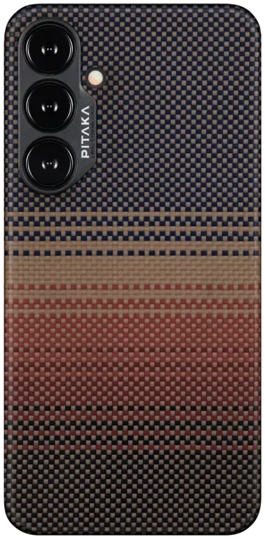 PITAKA MagEZ 4 Samsung Galaxy S24 Plus Hoesje 600D Dun MagSafe Rood afbeelding 1