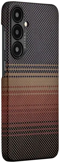 PITAKA MagEZ 4 Samsung Galaxy S24 Plus Hoesje 600D Dun MagSafe Rood afbeelding 2