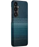 PITAKA MagEZ 4 Samsung Galaxy S24 Plus Hoesje 600D Dun MagSafe Blauw