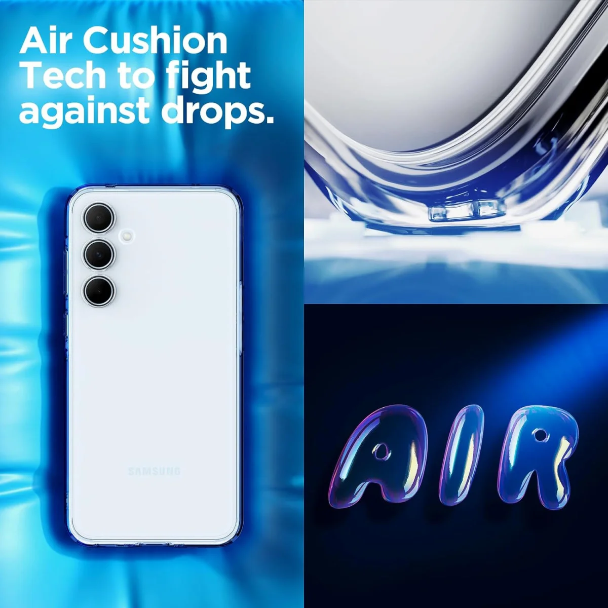 Spigen Ultra Hybrid Samsung Galaxy A35 Hoesje Back Cover Transparant afbeelding 6