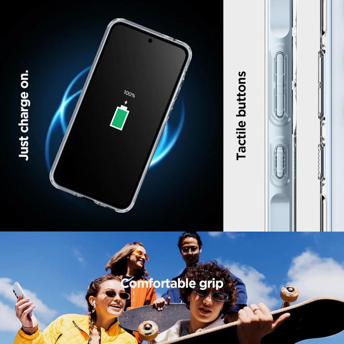 Spigen Ultra Hybrid Samsung Galaxy A35 Hoesje Back Cover Transparant afbeelding 7