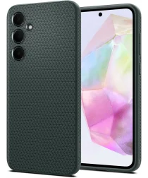 Spigen Liquid Air Samsung Galaxy A35 Hoesje Back Cover Groen