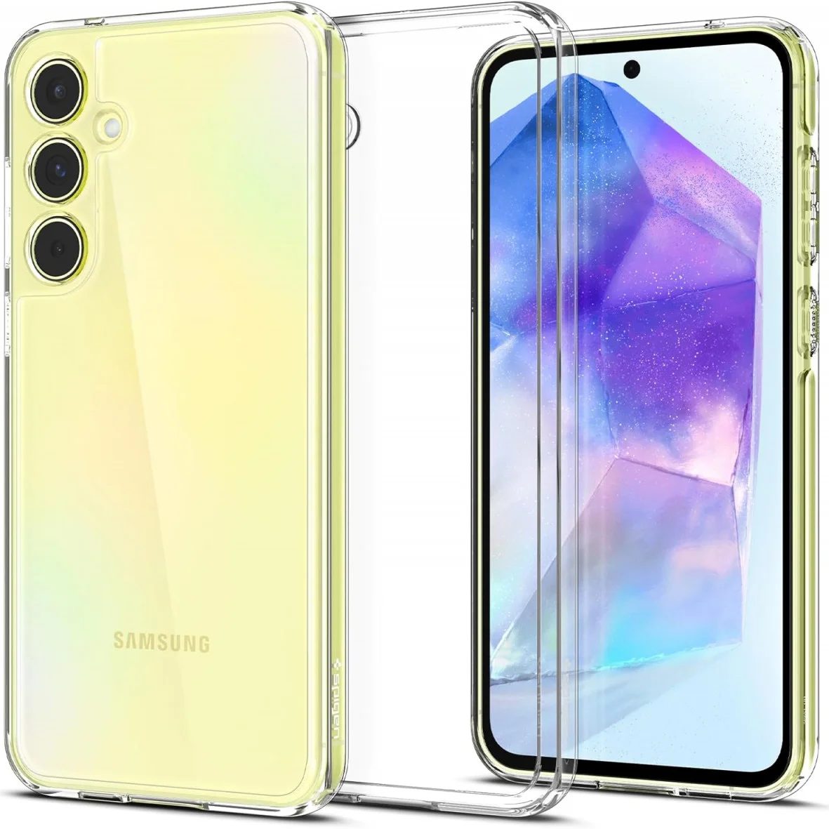 Spigen Ultra Hybrid Samsung Galaxy A55 Hoesje Back Cover Transparant afbeelding 1
