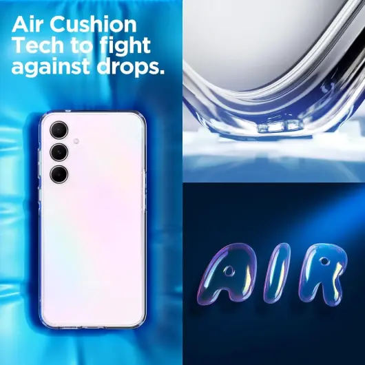 Spigen Ultra Hybrid Samsung Galaxy A55 Hoesje Back Cover Transparant afbeelding 9
