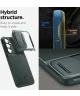 Spigen Optik Armor Samsung Galaxy A55 Hoesje Camera Slider Groen
