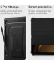 Spigen Rugged Armor Samsung Galaxy Tab S9 FE Hoes Book Case Zwart