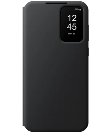 Origineel Samsung Galaxy A55 Hoesje Smart View Wallet Case Zwart Hoesjes
