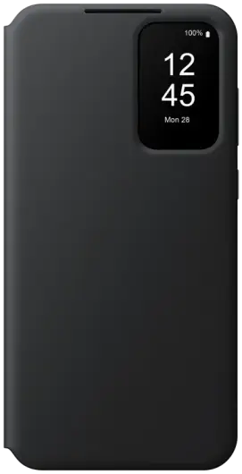 Origineel Samsung Galaxy A55 Hoesje Smart View Wallet Case Zwart afbeelding 3