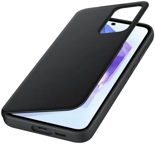 Origineel Samsung Galaxy A55 Hoesje Smart View Wallet Case Zwart afbeelding 1