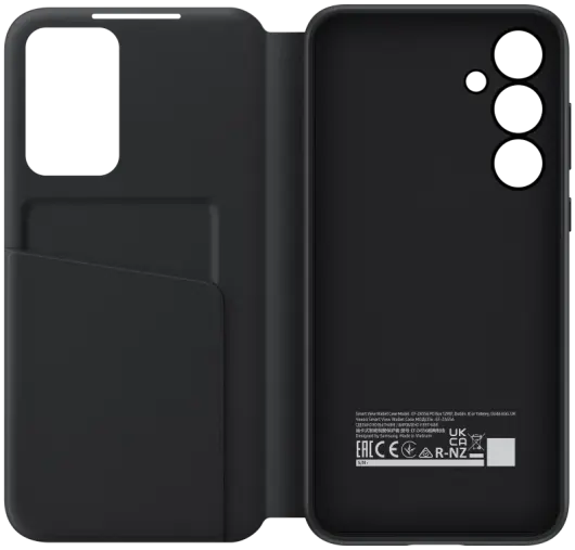 Origineel Samsung Galaxy A55 Hoesje Smart View Wallet Case Zwart afbeelding 6