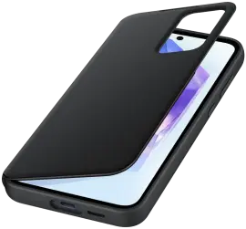 Origineel Samsung Galaxy A55 Hoesje Smart View Wallet Case Zwart afbeelding